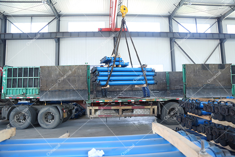 A Batch Of Mining Single Hydraulic Props From China Coal Group Were Sent To Yining, Xinjiang