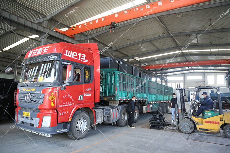 China Coal Group Sent A Batch Fixed Minecart To Gansu Province