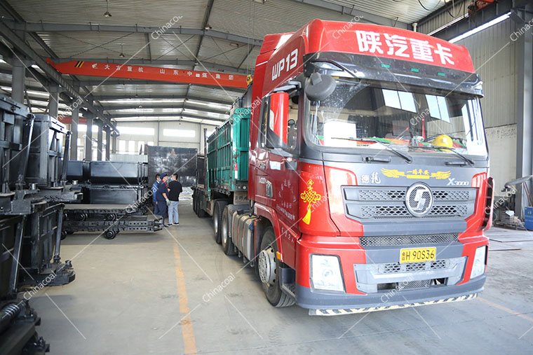 China Coal Group Sent A Batch Fixed Minecart To Gansu Province