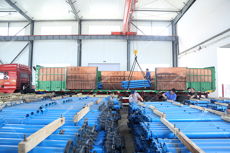 A Batch Of Mining Single Hydraulic Props Of China Coal Group Are Sent To Shanxi Province