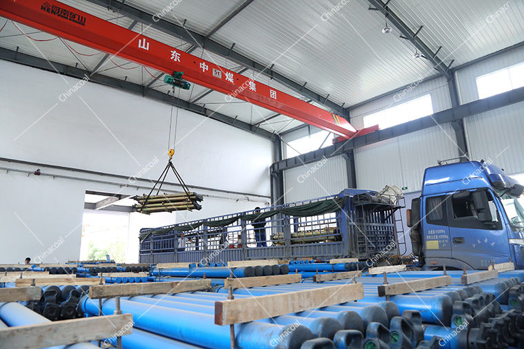 A Batch Of Mining Single Hydraulic Props Of China Coal Group Are Sent To Shanxi Province