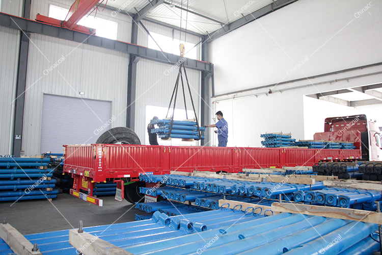 China Coal Group Send A Batch Mine Single Hydraulic Prop To Hunan