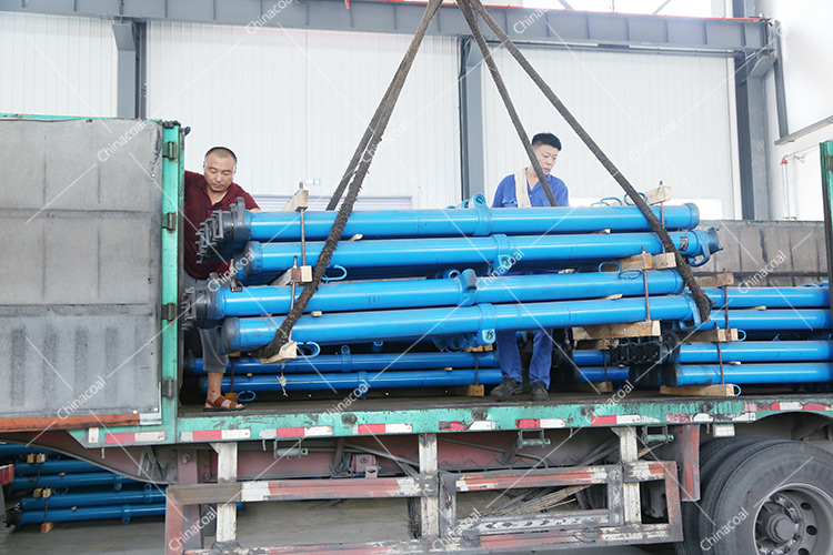 China Coal Group Send A Batch Mine Single Hydraulic Prop To Two Major Mines In Shaanxi