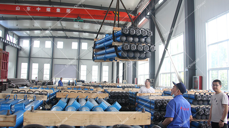 China Coal Group Send A Batch Of Tipping Bucket Car And Hydraulic Prop Equipment To Anhui And Hunan Respectively