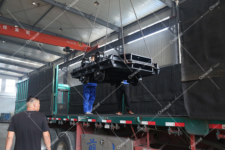 China Coal Group Send A Batch Of Mining Flatbed Cars To Yulin, Shaanxi