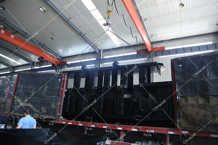China Coal Group Sent A Batch Of Modified Flatbed Cars nceTo Pingyin, Jinan Province