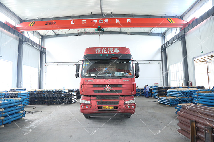 China Coal Group Sent A Batch Of Single Hydraulic Props For Mining To Shaanxi And Shanxi