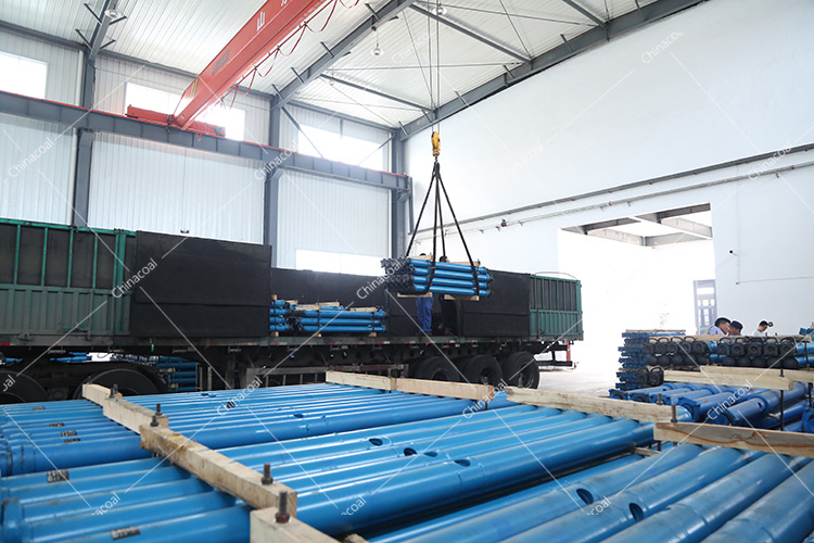 China Coal Group Sent A Batch Of Single Hydraulic Props For Mining To Shaanxi And Shanxi