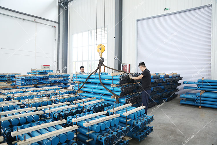 China Coal Group Sent A Batch Mine Single Hydraulic Prop To Shanxi Linfen