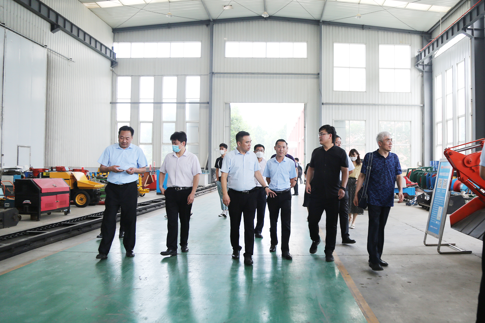 Warmly Welcome Leaders Of Shandong Artificial Intelligence Society To Visit China Coal Group