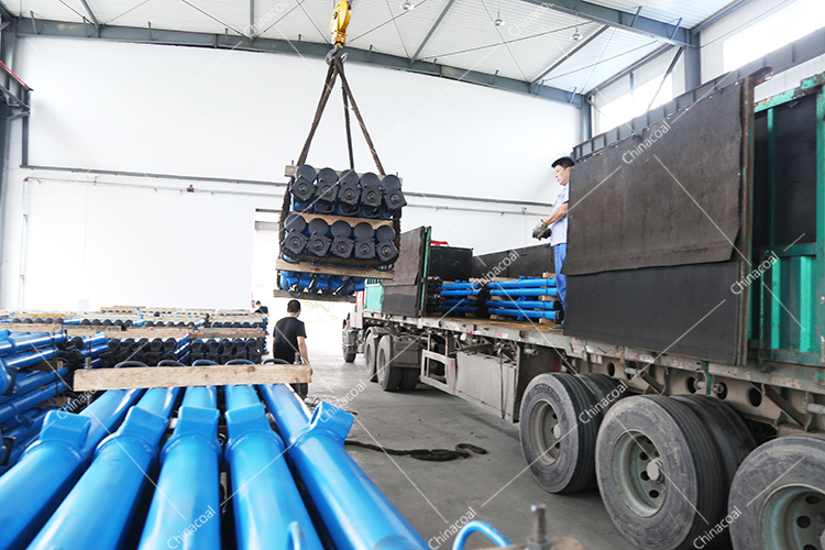 China Coal Group Sent A Batch Single Hydraulic Prop For Mine To Shanxi Luliang