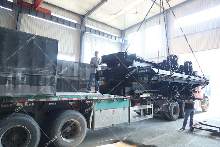 China Coal Group Sent A Batch Of Mining Flatbed Cars To A Mine In Shanxi