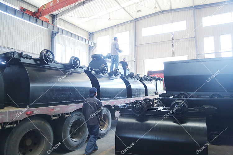 China Coal Group Sent A Batch Of Fixed Mine Cart To Shanghai Port