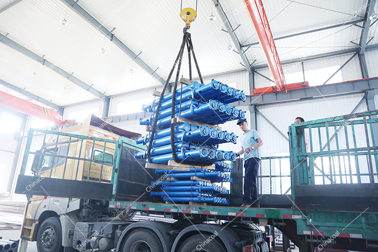 China Coal Group Send A Batch Of Hydraulic Prop Equipment To Jiangxi