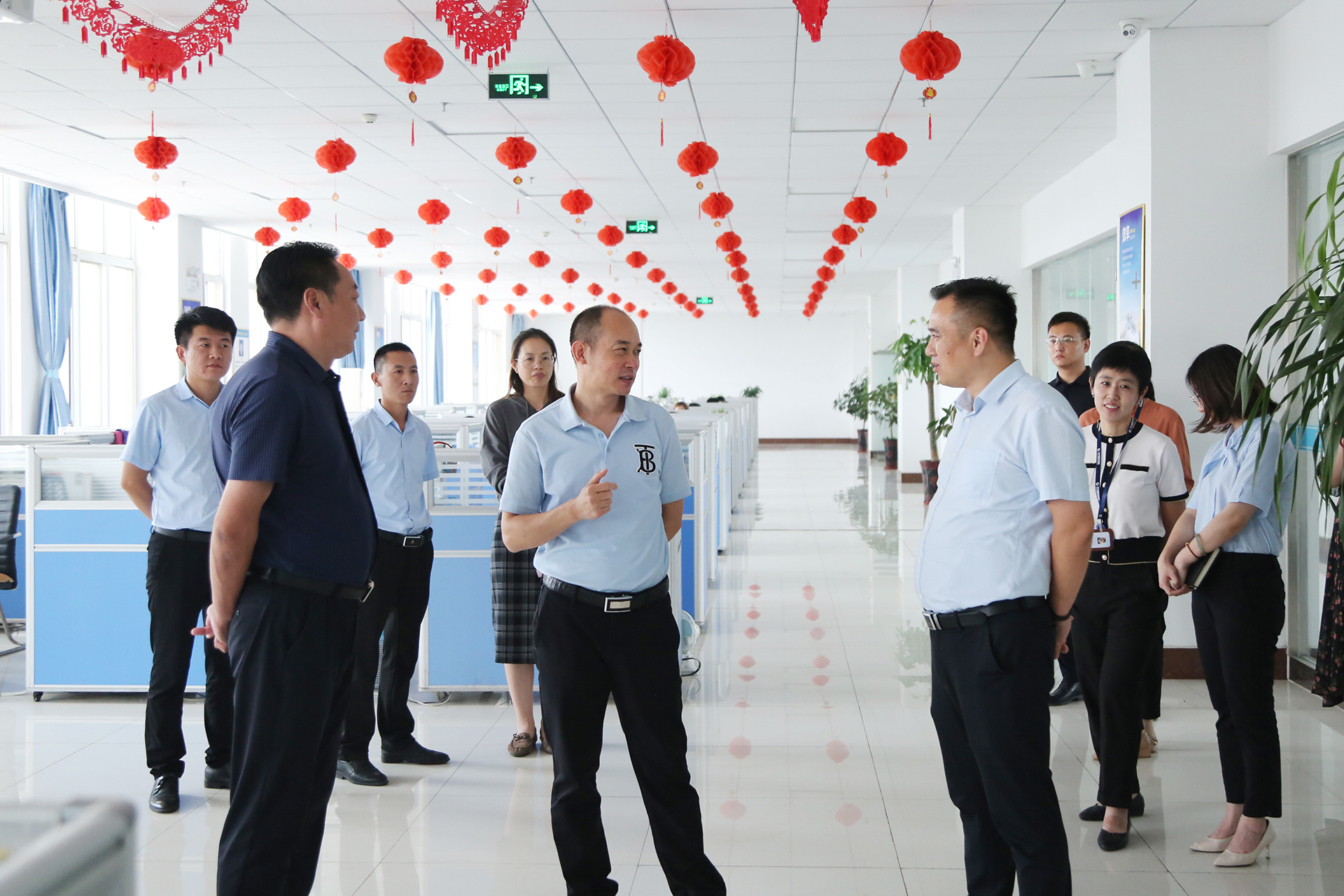 Warmly Welcome The Leaders Of The Jining Municipal Committee Of The Communist Youth League To Visit China Coal Group