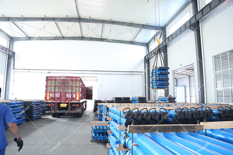 China Coal Group Sent A Batch Of Mining Single Hydraulic Props To Bazhong City, Sichuan Province