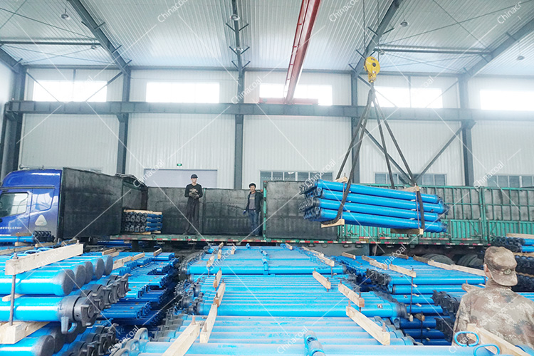 China Coal Group Sent A Batch Of Mining Single Hydraulic Prop To Shanxi