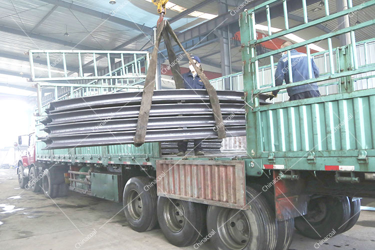 China Coal Group Sent A Batch Of New U-Shaped Steel Supports To Anshan, Liaoning