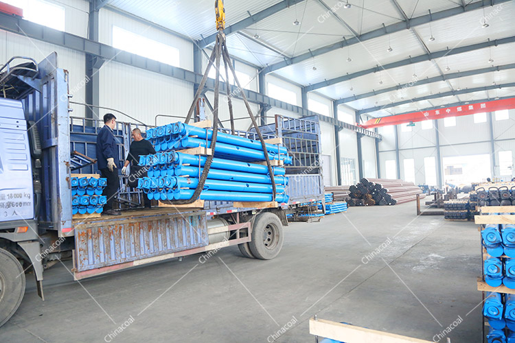 China Coal Group Sent A Batch Of Mining Single Hydraulic Props To Shanxi Jinzhong