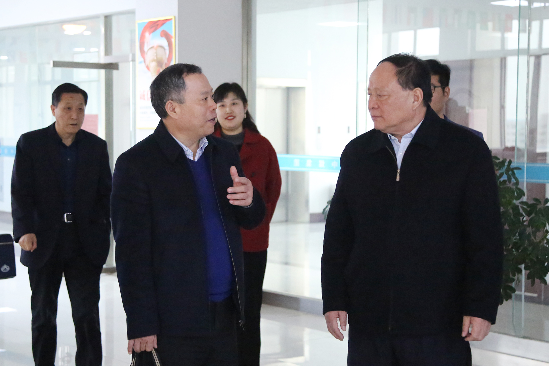 Warm Welcome Shandong Provincial Bureau Of Statistics Leadership Visit China Coal Group Again