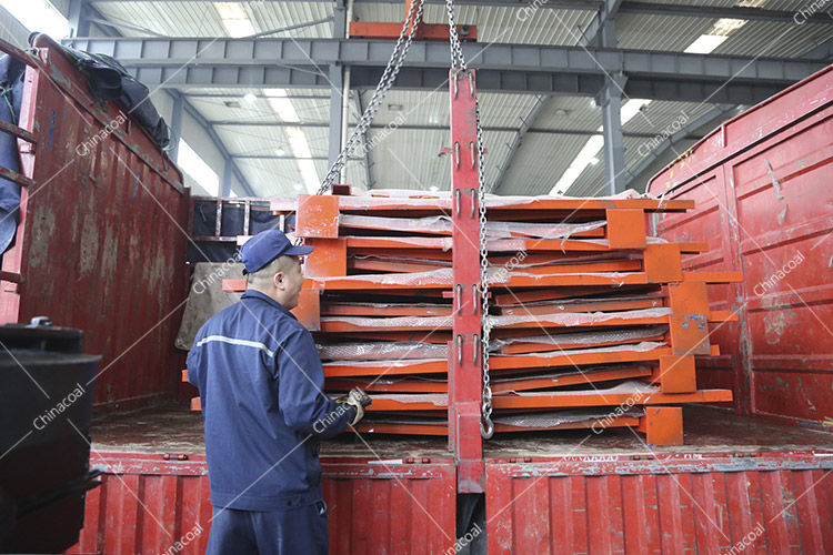 China Coal Group Sent A Batch Of Fire Proof Fence Doors To Anhui Province