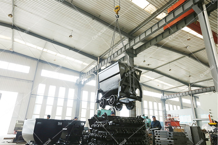 China Coal Group Sent A Batch Of Bucket-Tipping Car To Shaanxi