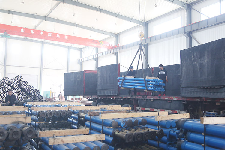 China Coal Group Sent A Batch Of Suspended Mining Single Hydraulic Props To Shanxi