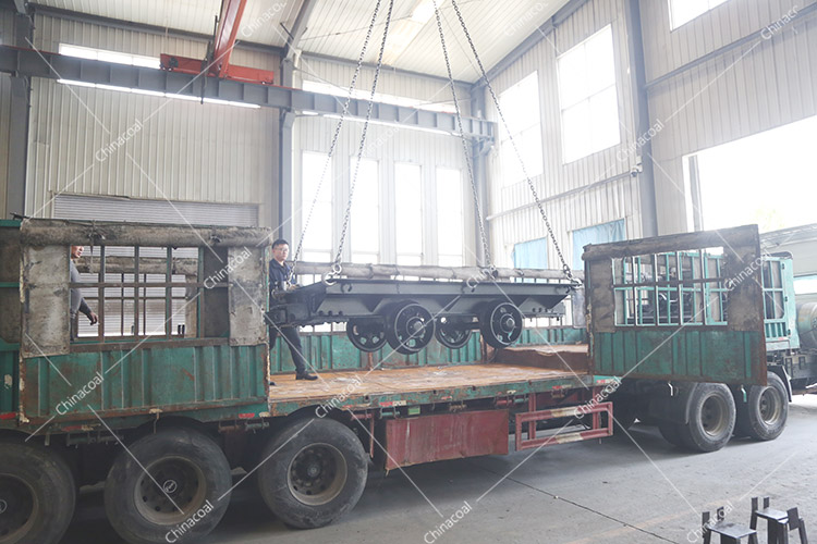 China Coal Group Sent A Batch Of Mining Flatbed Cars To Jincheng, Shanxi