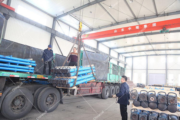 China Coal Group Sent A Batch Of Suspended Hydraulic Props To Datong, Shanxi Province