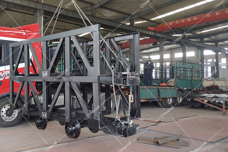 China Coal Group Sent A Batch Of Mining Material Carts To Shanxi