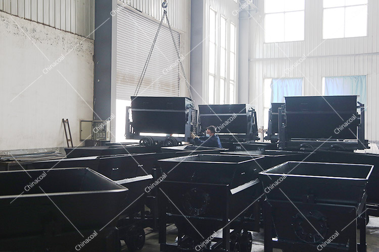 China Coal Group Sent A Batch Of Mining Bucket Tipping Car To Gansu Province