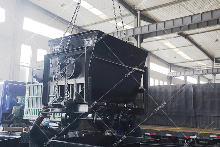 China Coal Group Sent A Batch Of Mining Bucket Tipping Car To Gansu Province