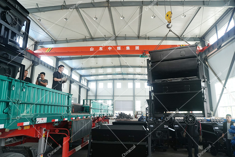 China Coal Group Sent A Batch Of Bucket-Tipping Mine Cart To Gansu