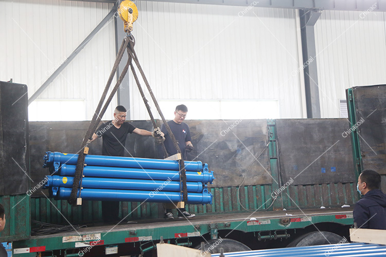 China Coal Group Sent A Batch Of Mining Single Hydraulic Prop Equipment To Handan, Hebei