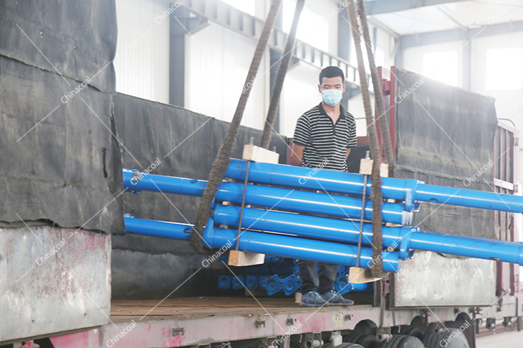 China Coal Group Sent A Batch Of Single Hydraulic Props For Mining To Handan, Hebei Province Again
