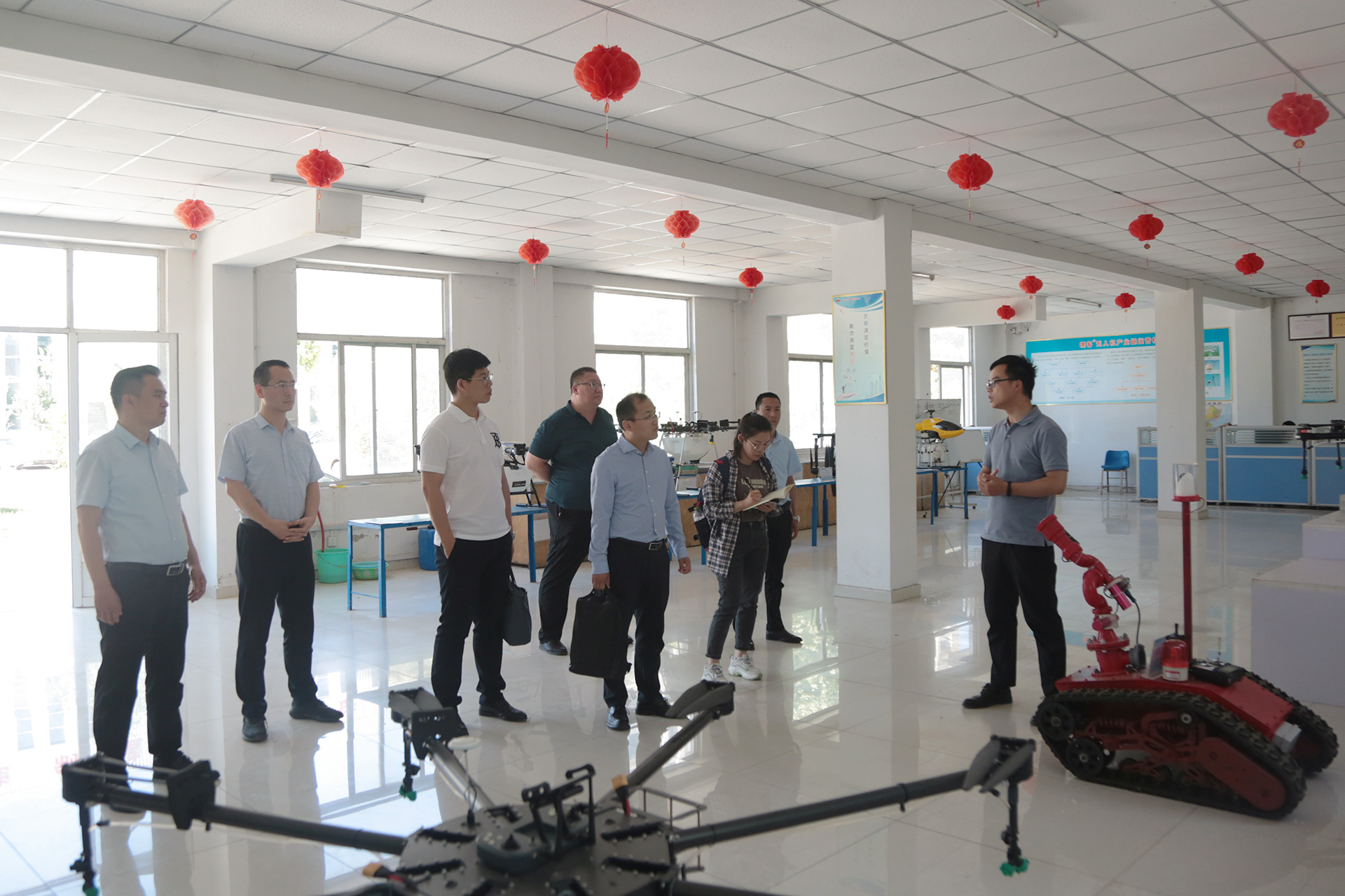 Warm Welcome China Software Testing Center Leadership Come Here China Coal Group Visit Guide