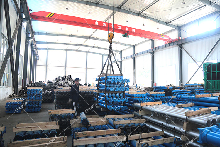 China Coal Group Sent A Batch Of Mining Single Hydraulic Props To Guizhou