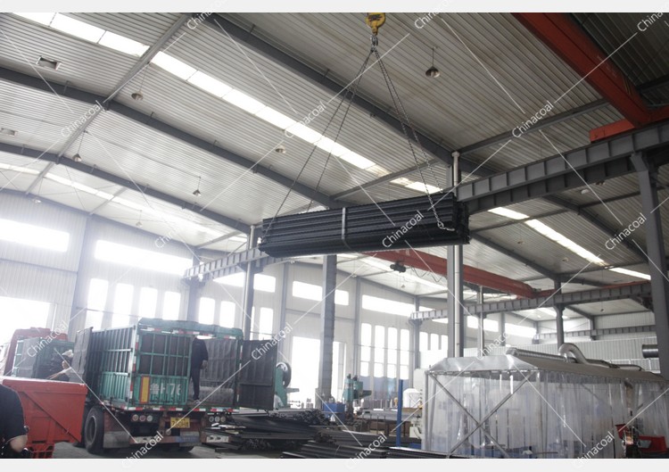  China Coal Group Sent A Batch Of Metal Roof Beams To Shaanxi Province