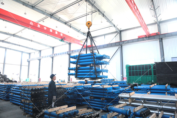 China Coal Group Sent A Batch Of Mining Single Hydraulic Props To Guizhou