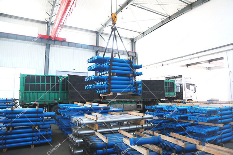 China Coal Group Sent A Batch Of Suspended Mining Single Hydraulic Props To Luliang, Shanxi
