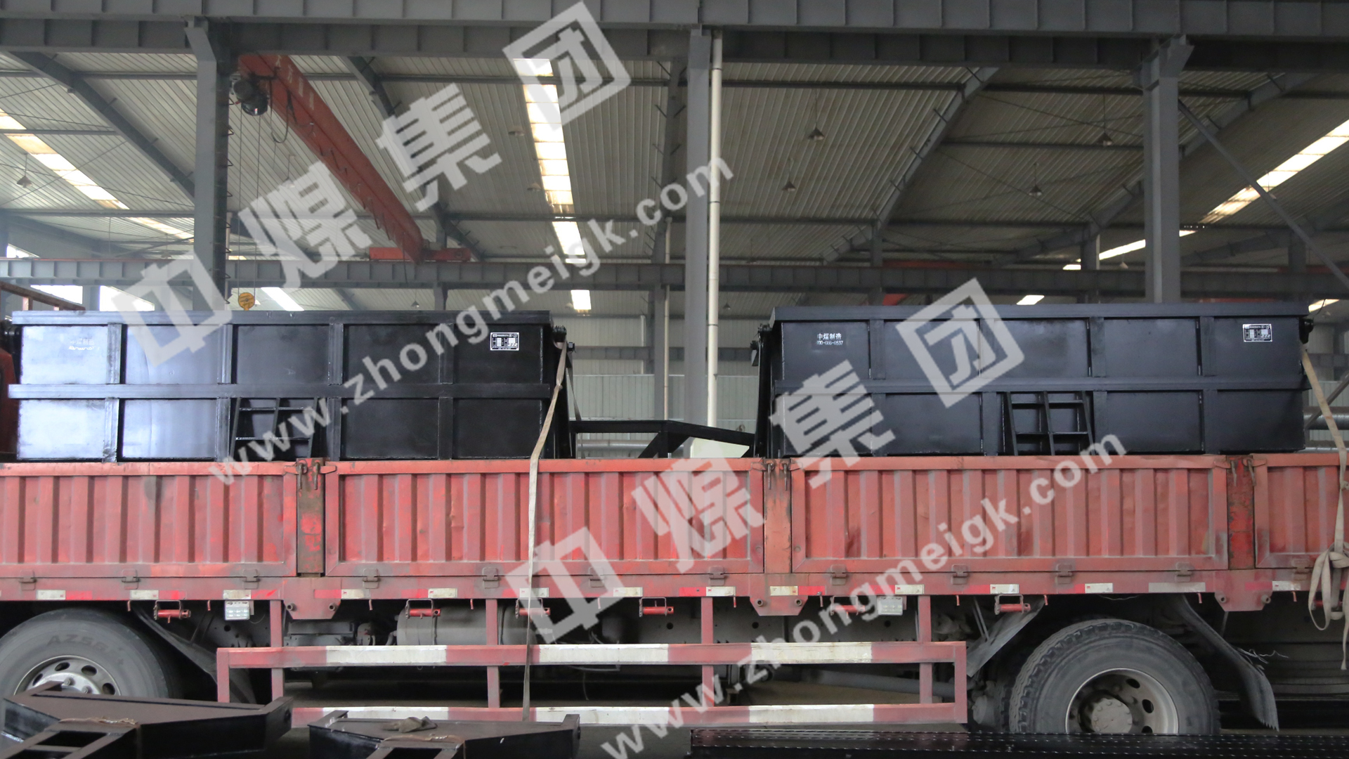 China Coal Group Sent A Batch Of Side Dump Mine Cars To Gansu