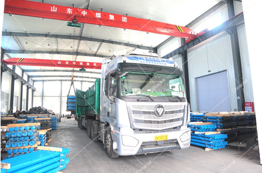 China Coal Group Sent A Batch Of Mining Single Hydraulic Props To Luliang, Shanxi