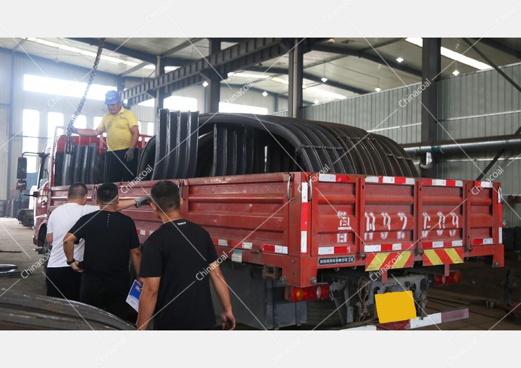 China Coal Group Sent A Batch Of U Shaped Steel Supports To Zaozhuang City