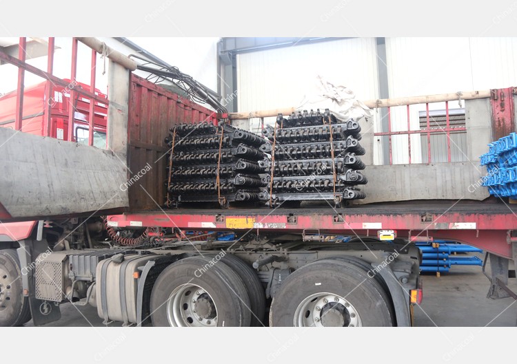 China Coal Group Sent A Batch Of Hydraulic Props And Metal Roof Beams To Yulin, Shaanxi Again