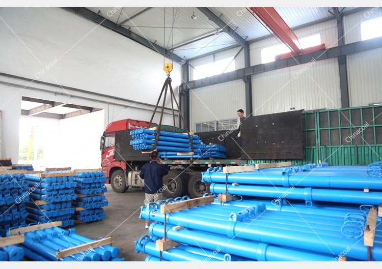 China Coal Group Sent A Batch Of Hydraulic Props And Metal Roof Beams To Yulin, Shaanxi Again