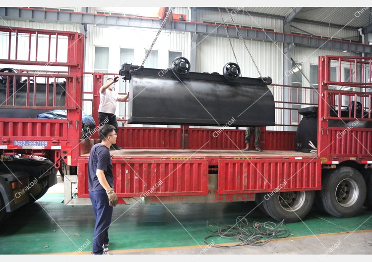 China Coal Group Sent Two Stationary Mine cars To Datong, Shanxi