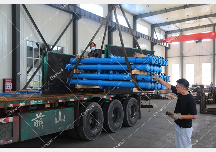 China Coal Group Sent A Batch Of Hydraulic Props To Shanxi And Guizhou