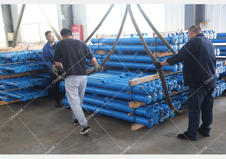 China Coal Group Sent A Batch Of Hydraulic Props To Shanxi And Guizhou
