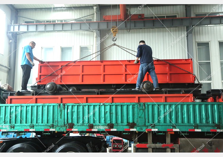 China Coal Group Sent A Batch Of Modified Side Dumping Cars To Hunan