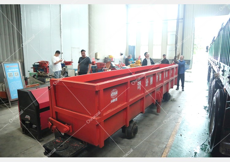 China Coal Group Sent A Batch Of Modified Side Dumping Cars To Hunan